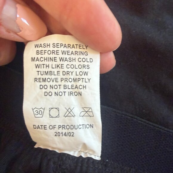 PEPPER Womens Base Layer Pants Black Size Large Ski Snowboard - Picture 8 of 8